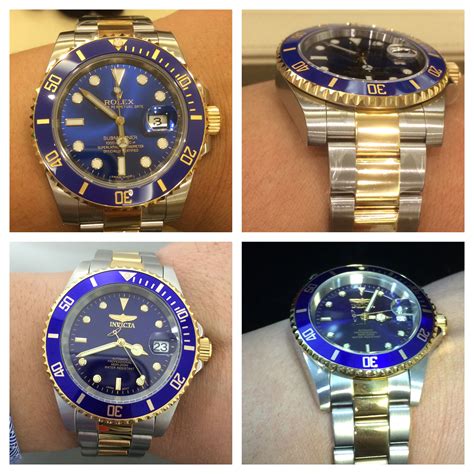 invicta grand diver vs rolex